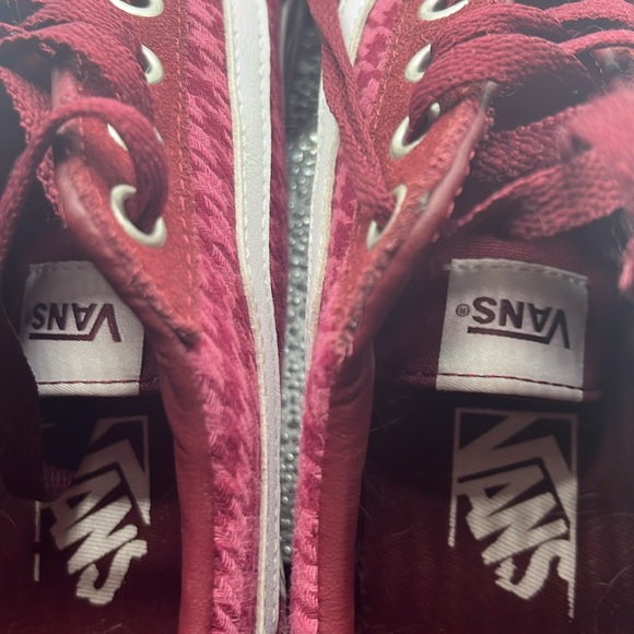 Vans Sz 8.5 leather & Fabric plaid - Picture 7 of 7